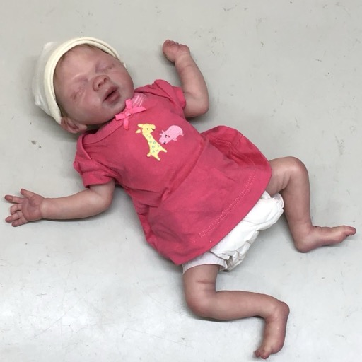赤ちゃん リボーンドール 約36cm 約1.5kg オールシリコン