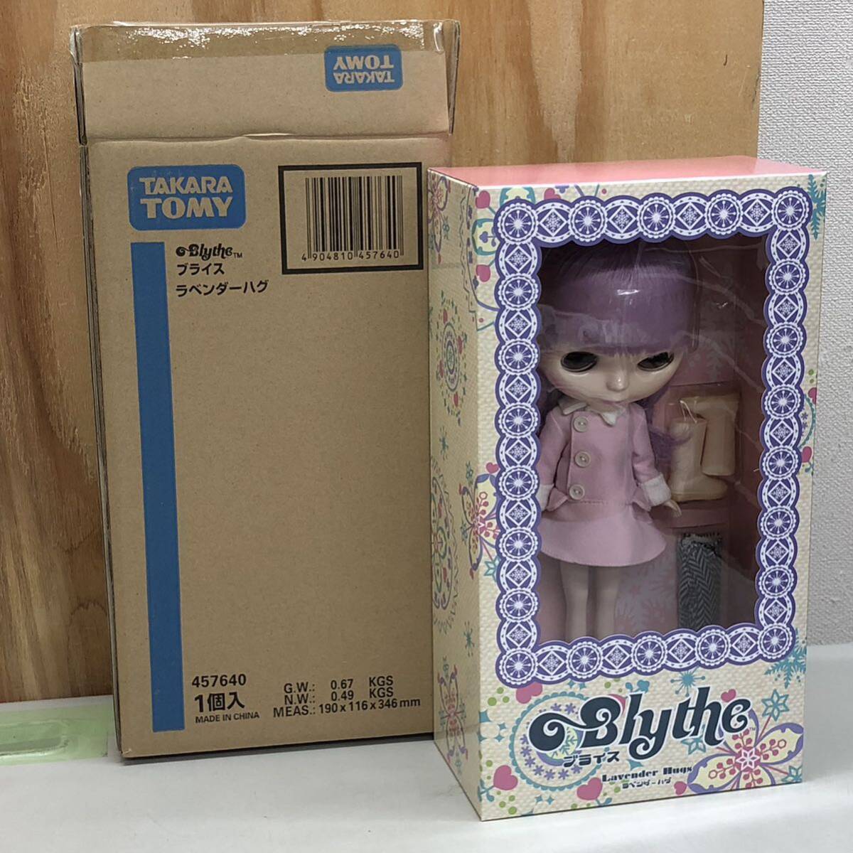 ブライス ラベンダーハグ ネオブライス Blythe タカラトミー 未開封品 ドール